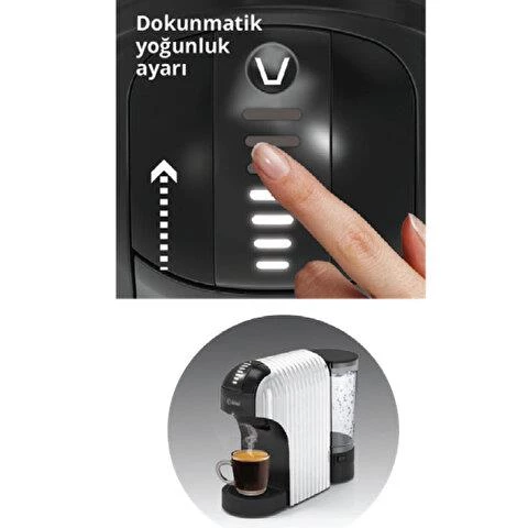 Kiwi KCM-7597 Kapsül Kahve Makinesi Kırmızı ürün görseli 1