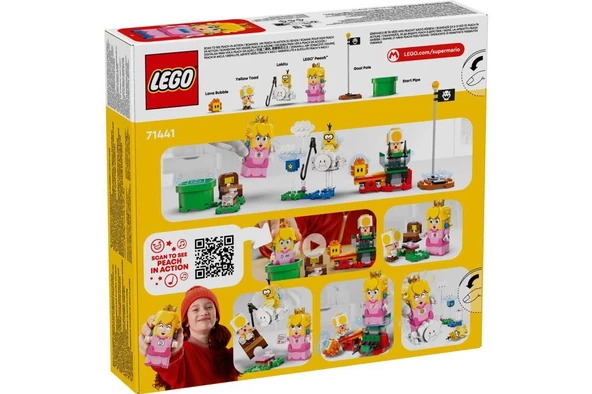 LEGO Super Mario 71441 Adventures with Interactive LEGO Peach - Resim 2