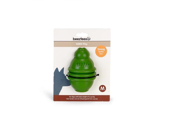 Beeztees Sumo Dayanıklı Dental Oyuncak M Yeşil ürün görseli 1