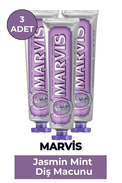 Marvis Jasmin Mint Dis Macunu 85 Ml 3 Adet ürün görseli 1