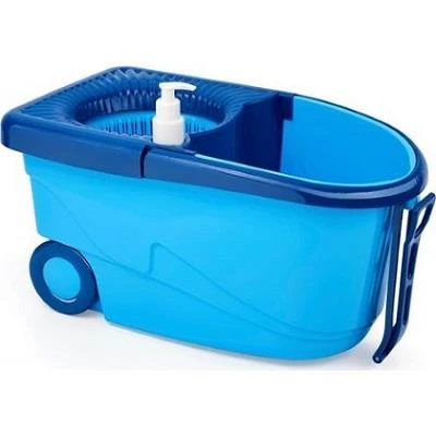 FLORA TRENDY TEKERLEKLİ ÇEKMELİ TEMİZLİK SETİ F369 ürün görseli 1