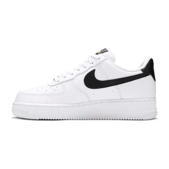 Nike Air Force 1 07 Essential White Black - Resim 2
