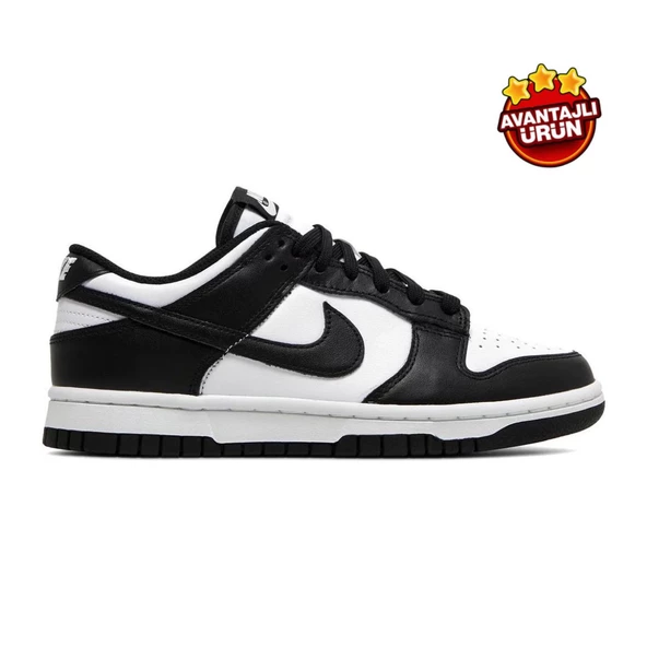 Nike Dunk Low Black White ürün görseli 1