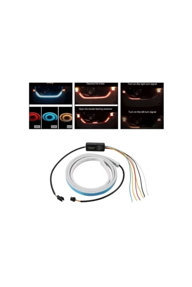 BMW E39 1996-2003 Far Üstü Çok Fonksiyonlu Led - Resim 4