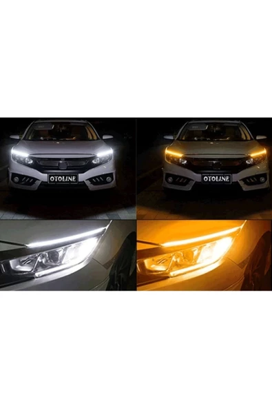 Renault Scenic 2 2003-2009 Far Üstü Çok Fonksiyonlu Led ürün görseli 1