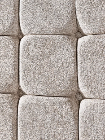 Beehanem 120x200 Bengü Baza Başlık Yatak Set - Resim 5