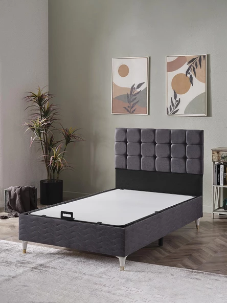 Beehanem 120x200 Bengü Baza+başlık (yataksız) ürün görseli 1