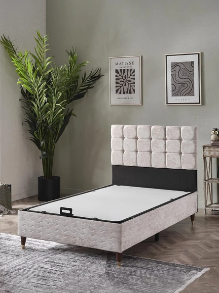 Beehanem 120x200 Bengü Baza+başlık (yataksız) ürün görseli 1