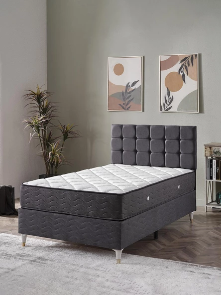 Beehanem 120x200 Bengü Baza+başlık+yatak Set ürün görseli 1