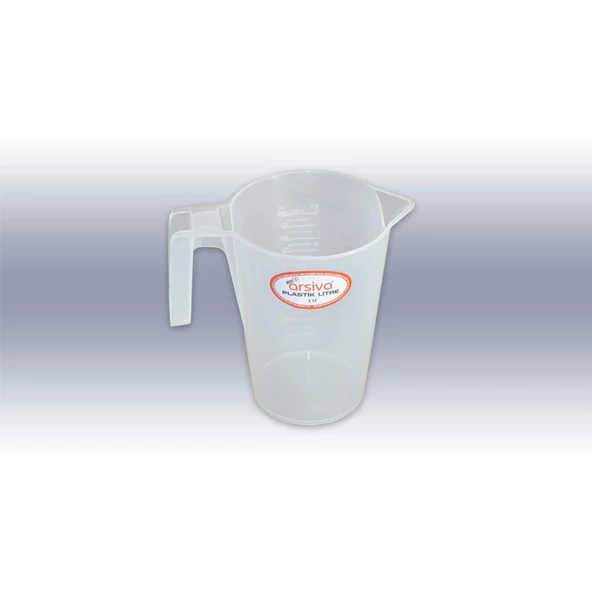 Plastik Ölçü Kabı 1 Litrelik ürün görseli 1