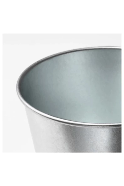 Bıntje Galvanizli Çelik Saksı - 9 Cm - Resim 8