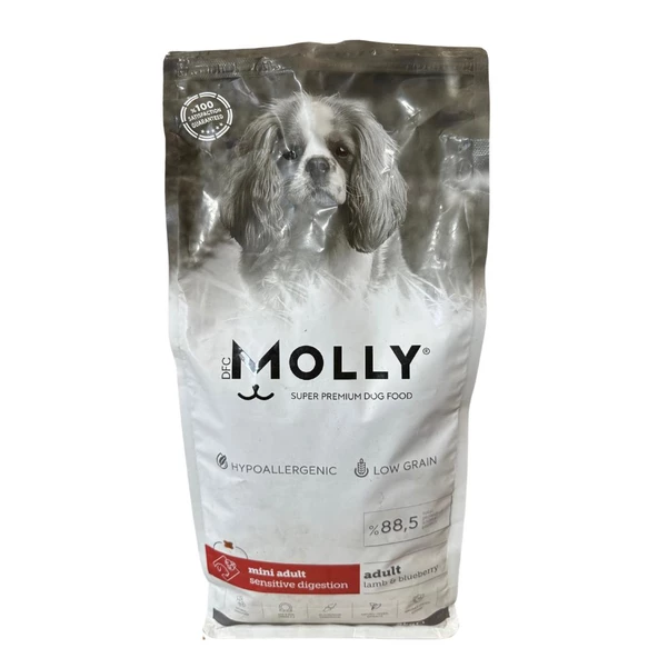 Molly Kuzu Etli Yaban Mersinli Yetişkin Küçük Irk 2 Kg Köpek maması ürün görseli 1