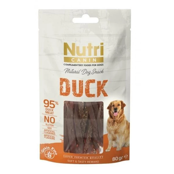 NUTRI CANIN DUCK SNACK Köpek Ödülü 80 Gr ürün görseli 1