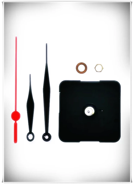 1 Adet, Duvar Saat Mekanizması, 10 Mm Şaft, Saat Motoru, ürün görseli 1