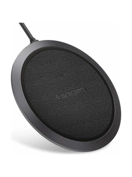Spigen Essential F308W Hızlı Kablosuz Şarj Cihazı iOS 7.5W / Android 10W (QI Sertifikalı Tüm Cihazlar ile Uyumlu) - 000CH23122 ürün görseli 1