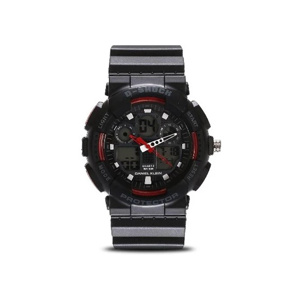 PTTAVM: Daniel Klein D-SHOCK Turkuaz Analog&Dijital Unisex Kol Saati