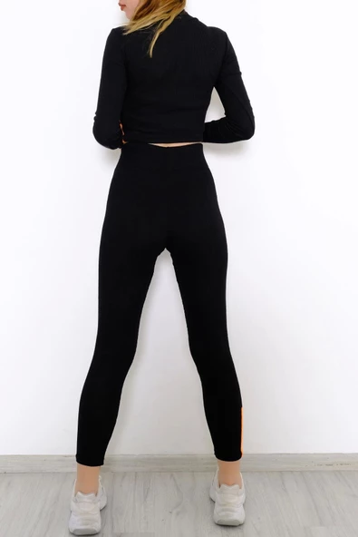 Baskılı Oversize T-shirt - Siyah - Resim 12