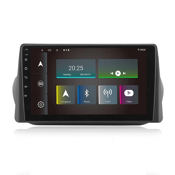 CITROEN NEMO 2008-2017 UYUMLU 2 GB RAM 32 GB HAFIZA ANDROID MULTIMEDIA TEYP ürün görseli 1