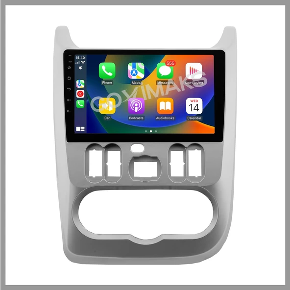 DACIA SANDERO/DUSTER UYUMLU 2010-2013 4 GB RAM 64GB HAFIZA ANDROID MULTIMEDIA TEYP ürün görseli 1