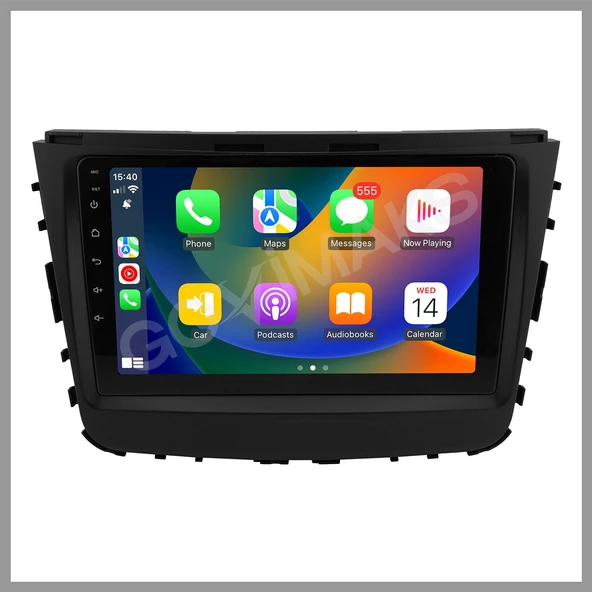 SSANYONG REXTON UYUMLU 2GB RAM 32GB HAFIZA ANDROID MULTIMEDIA TEYP ürün görseli 1