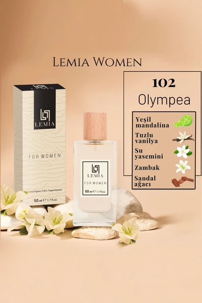 LEMİA 102 Olympos Kadın Edc 50ml ürün görseli 1