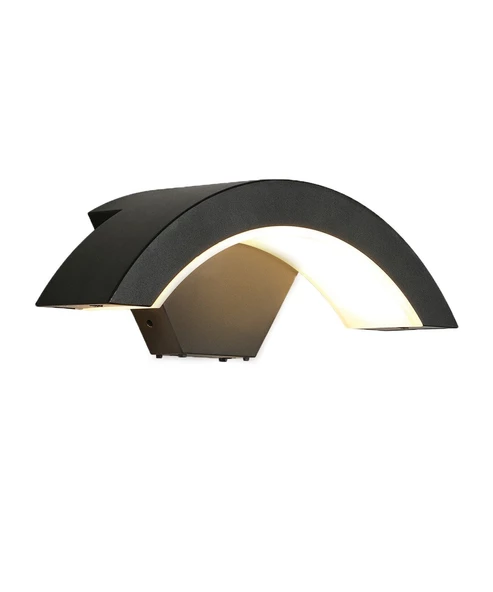 Siyah Led Yarım Ay Aplik 3200K (Sarı Işık) ürün görseli 1