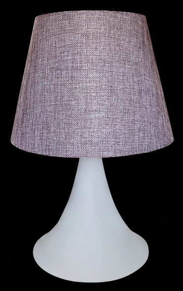 D-light Dekor Abajur Mor - Resim 3