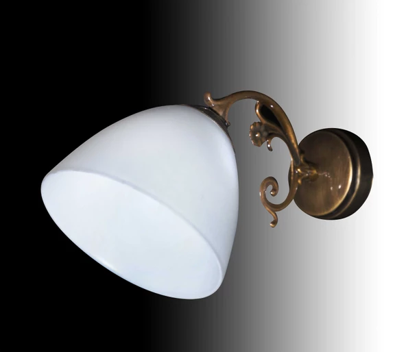 D-light Zamak Çiçek Aplik Eskitme ürün görseli 1