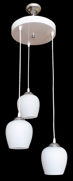 D-light Boncuk 3'lü Avize - Resim 2