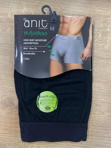 ANIT 1284 ERKEK NEFES ALAN BAMBU BOXER TEKLİ - Resim 2