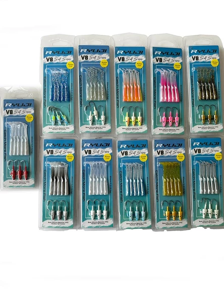 Ryuji V8 8cm 5.5gr Silikon Yem ürün görseli 1