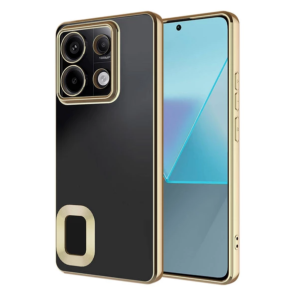 Xiaomi Redmi Note 13 4G Kılıf Kamera Korumalı Logo Gösteren Omega Kapak ürün görseli 1