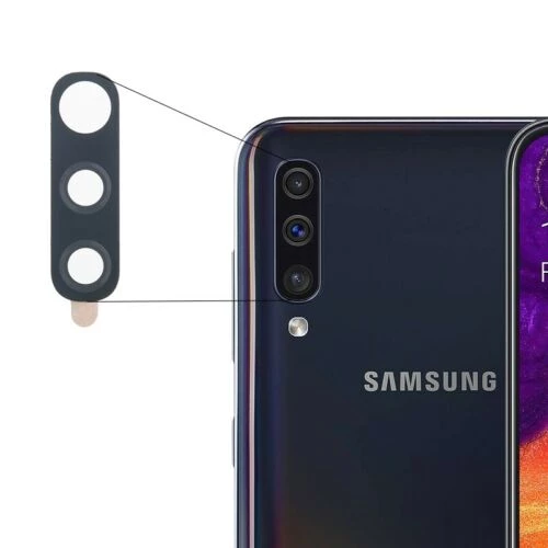 Samsung A505 A50 Arka Kamera Camı ( Çıtasız Sadece Cam) ürün görseli 1