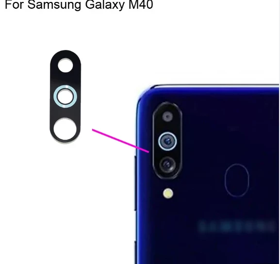 Samsung M405 M40 Arka Kamera Camı Lensi (Çıtasız Cam) ürün görseli 1