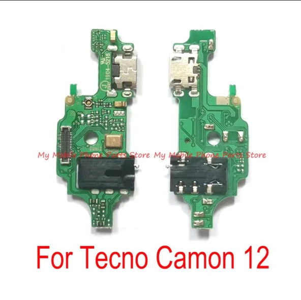 Tecno Camon 12 Şarj Soket Mikrofon Kulaklık Bordu Flexi ürün görseli 1