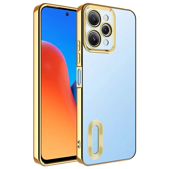 Xiaomi Redmi 12 Kılıf Kamera Korumalı Logo Gösteren Omega Kapak ürün görseli 1