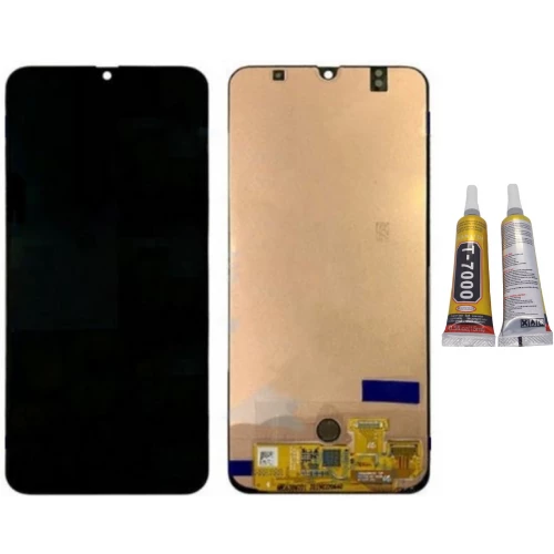TE Samsung A50 A505F Uyumlu Lcd Ekran Dokunmatik + B7000 ürün görseli 1