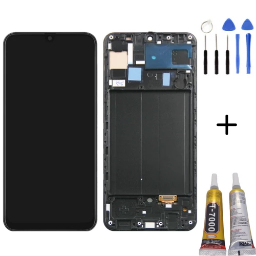 TE Samsung A50S A507F Uyumlu A Kalite Çıtalı Lcd Ekran + MontajKiti ürün görseli 1