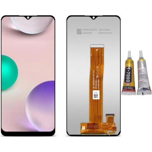 TE Samsung M12 M127 Uyumlu OLED Lcd Ekran Dokunmatik + B7000 ürün görseli 1