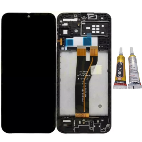TE Samsung M14 5G M146 Uyumlu Çıtalı A Kalite Lcd Ekran + B7000 ürün görseli 1
