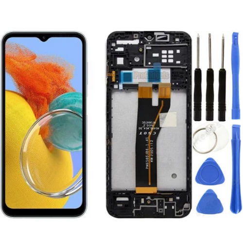 TE Samsung M14 5G M146 Uyumlu Çıtalı OLED Lcd Ekran + Tamir Seti ürün görseli 1