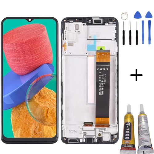 TE Samsung M33 M336 Uyumlu Çıtalı OLED Lcd Ekran + Montaj Kiti ürün görseli 1