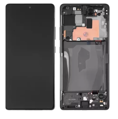 TE Samsung S10 Lite G770F Uyumlu Çıtalı Lcd Ekran Servis Siyah ürün görseli 1