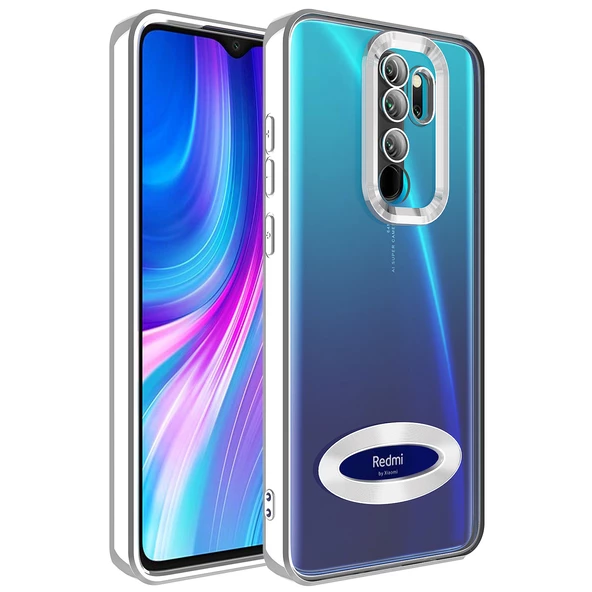 Xiaomi Redmi Note 8 Pro Kılıf Kamera Korumalı Logo Gösteren Omega Kapak ürün görseli 1