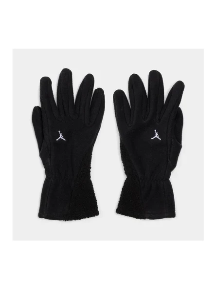 Nike Jordan Fleece Gloves Black White Unisex Eldiven J.100.8818.010 ürün görseli 1