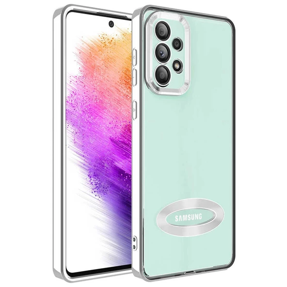 Samsung Galaxy A32 4G Kılıf Kamera Korumalı Logo Gösteren Omega Kapak ürün görseli 1