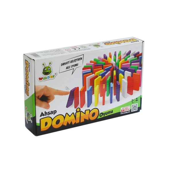 KR116 Ahşap Domino Oyunu -Karsan Oyuncak ürün görseli 1