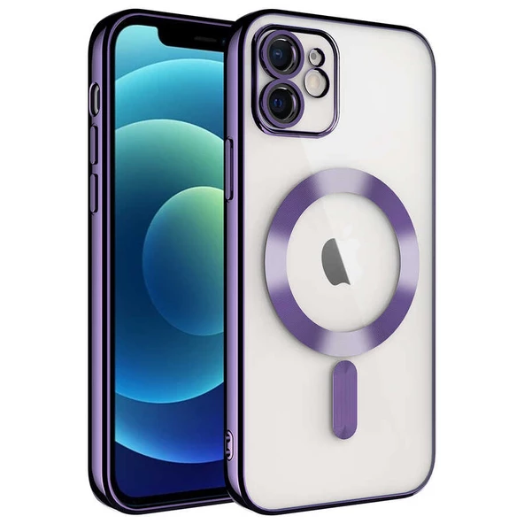 iPhone 11 Kılıf Kamera Korumalı Kablosuz Wireless Şarj Özellikli Demre Kapak ürün görseli 1