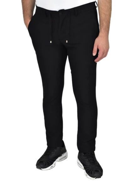 Erkek Jogger Silim Fit Kumaş Pantolon 863 BGL-ST03855 ürün görseli 1