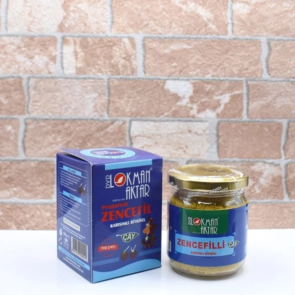 Propolisli Zencefil Karışımlı Çay 100 G 1Adet, Lokman Aktar ürün görseli 1